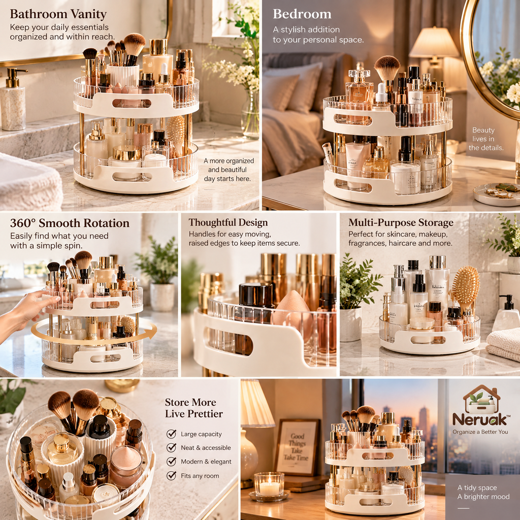 Neruak™ 360° Vanity Organizer — view 3