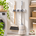 Neruak™ Wall-Mounted Broom Holder — view 1