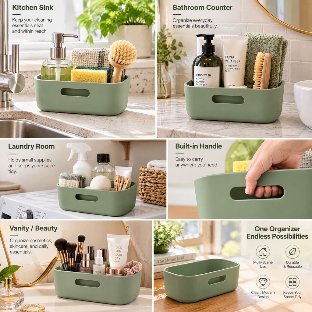 Neruak™ Everyday Silicone Sink Caddy — view 2