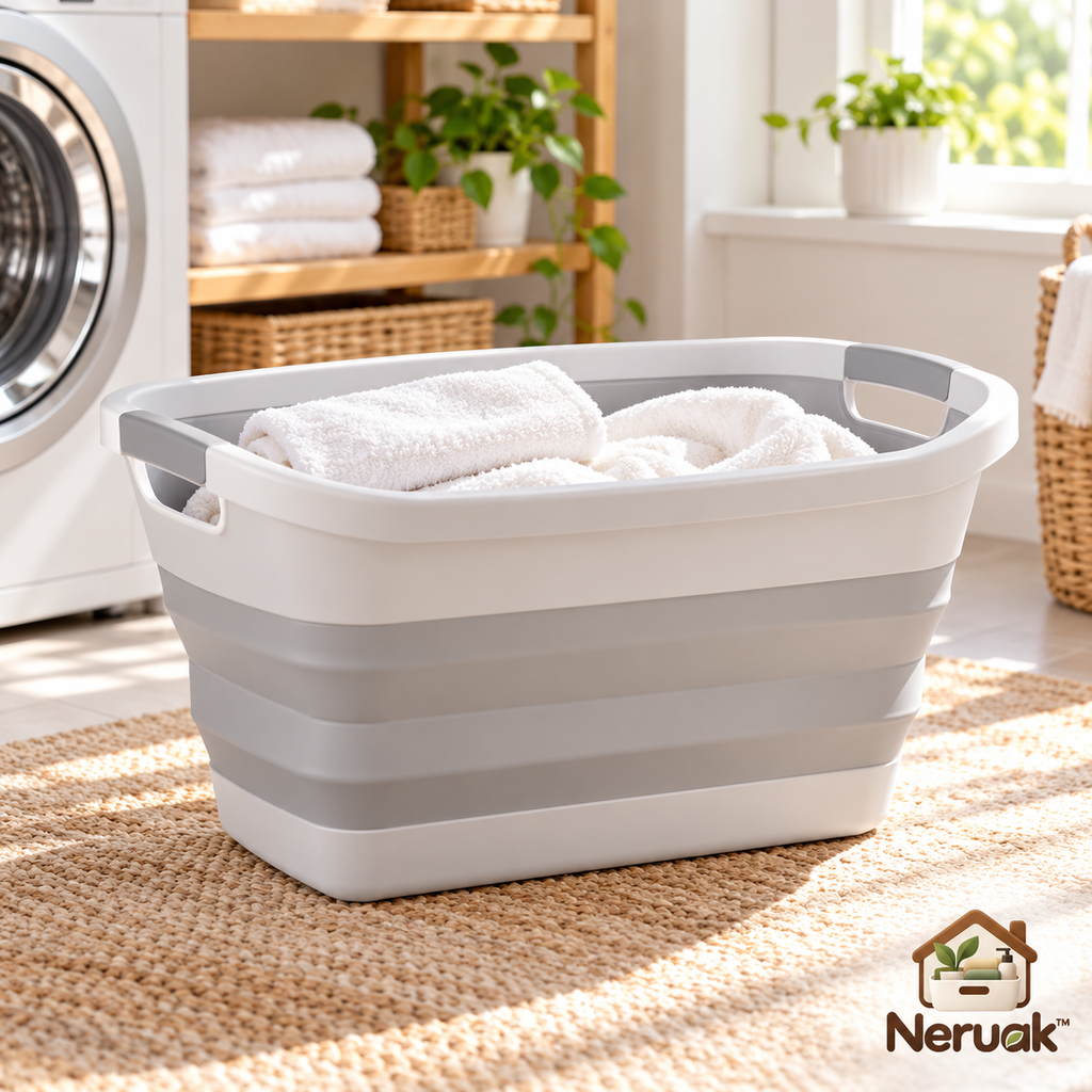 Neruak™ Collapsible Laundry Basket — view 1