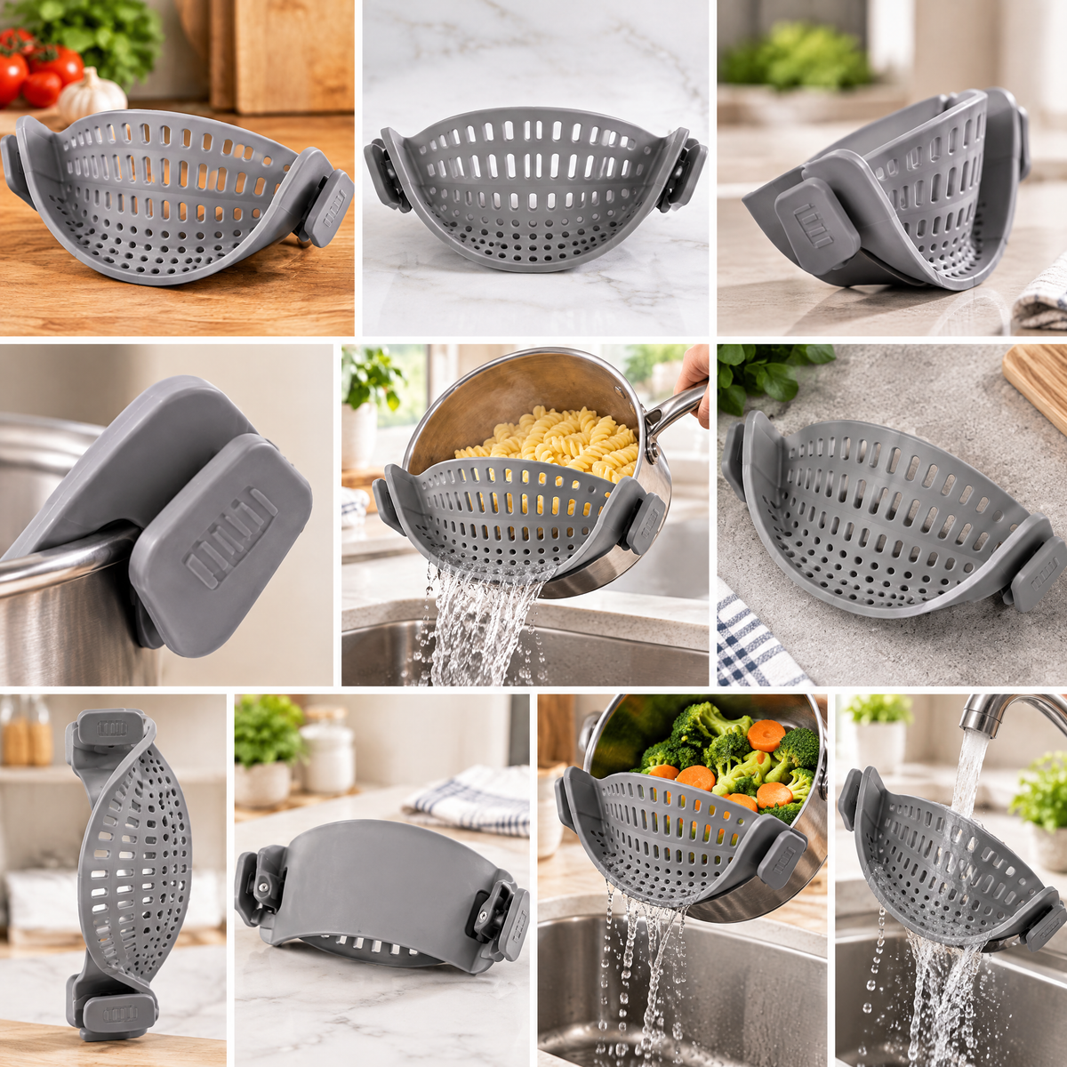 Neruak™ Clip-On Pot Strainer — view 4