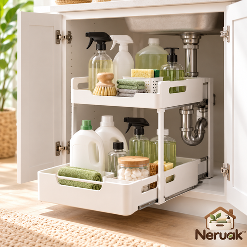 Neruak™ Under-Sink Pull-Out Organizer — view 1