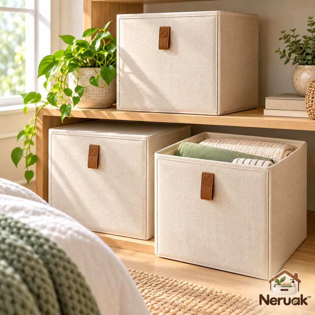 Neruak™ Foldable Fabric Storage Cube Set — view 1